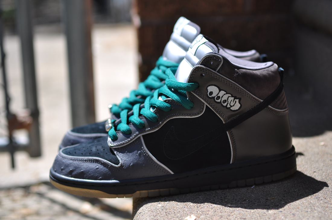 A collectible Nike SB Dunk High sneaker
